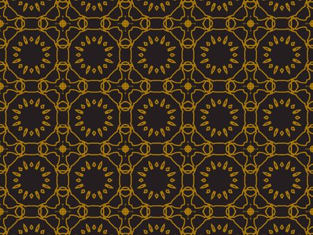 Pattern, Gold, design, abstract, vector and graphic for commercial use. We make attractive Pattern designs to meet customer needsのイラスト素材