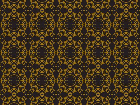 Pattern, Gold, design, abstract, vector and graphic for commercial use. We make attractive Pattern designs to meet customer needsのイラスト素材