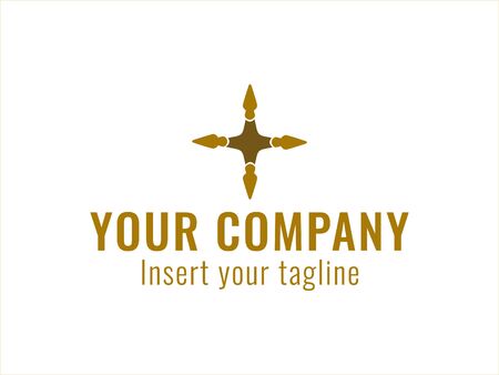 logo, gold, design, golden, vector and abstract for commercial use. We make attractive Pattern designs to meet customer needsのイラスト素材