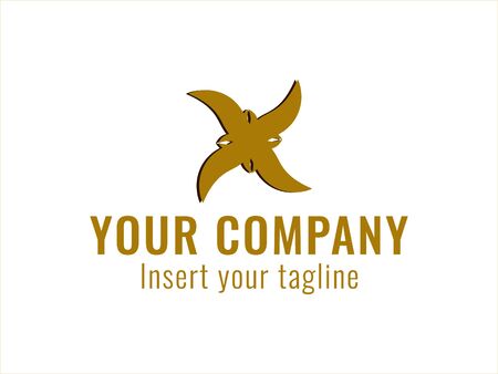 logo, gold, design, golden, vector and abstract for commercial use. We make attractive Pattern designs to meet customer needsのイラスト素材