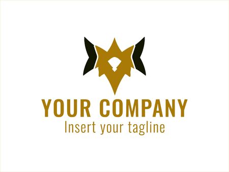 logo, gold, design, golden, vector and abstract for commercial use. We make attractive Pattern designs to meet customer needsのイラスト素材