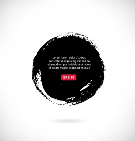 Ink drawn splash silhouette in grunge style on white backgroundのイラスト素材