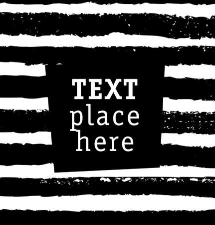 Hand drawn design elements for prinst, posters, invitations, gifts, grunge banner-01のイラスト素材