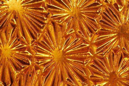 Detail (close-up) of the color glass