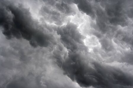 dark ominous clouds - raiyn cloudsの写真素材
