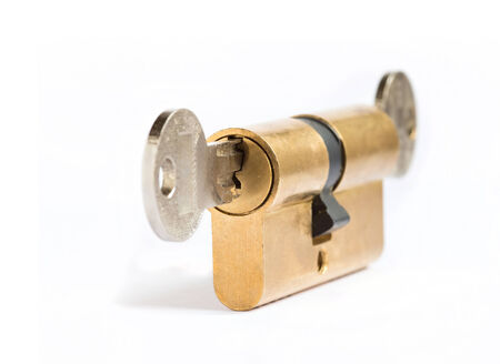 locked - under lock and key - sense of securityの写真素材