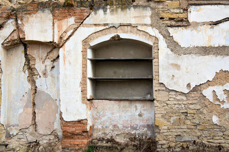 There was house - pulling down - demolitionの写真素材