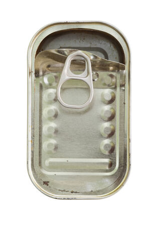 open empty can - empty tin can