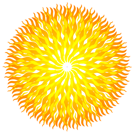 vector sunのイラスト素材