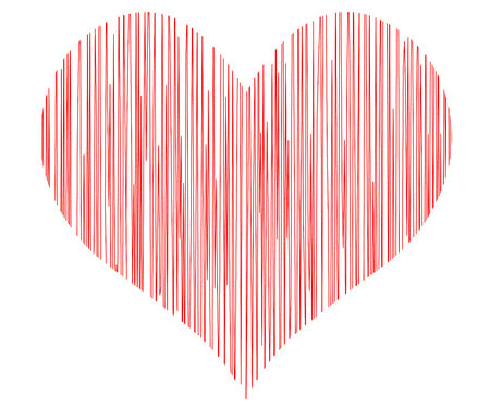 vector heart - symbol of loveのイラスト素材