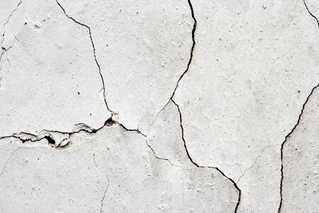 cracked plaster - grunge textureの写真素材