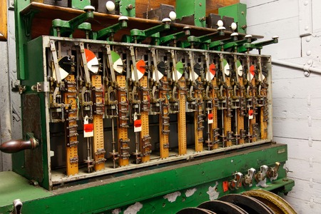 Old device for railway operation - lighting installation, railway installation and signalling and...