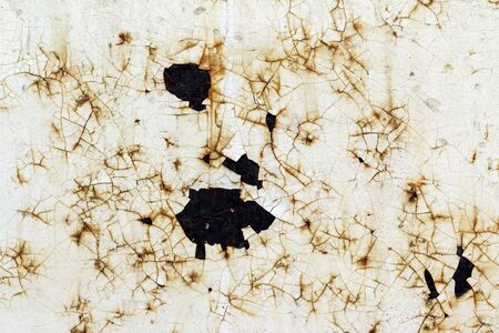 Detail of the fine cracks in the paint - grunge texture