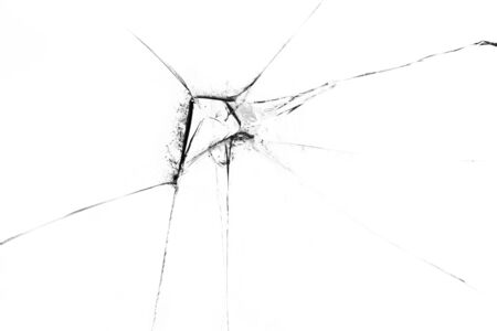 Detail of the broken glass