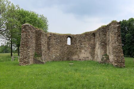 Ruins of church Jacobの写真素材