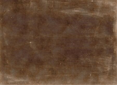 Old and used photographic paper useful as a layer in a photo editor - very coarse dust and scratchesの写真素材