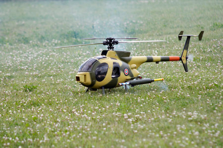 Helicopter - model aircraftの写真素材