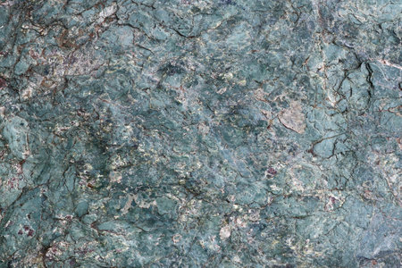 Serpentinite is a rock composed of one or more serpentine group minerals, the name originating from the similarity of the texture of the rock to that of the skin of a snakeの写真素材