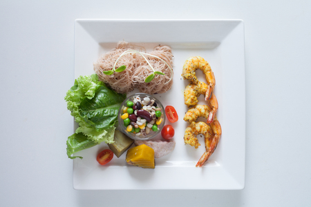 Salad, healthy foodの写真素材