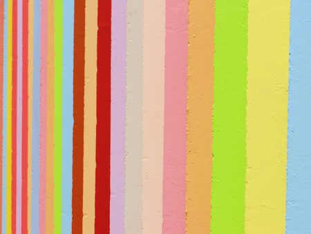 Rainbow Wallの写真素材