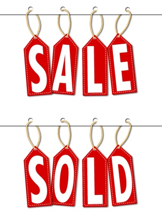 promotional labelsのイラスト素材