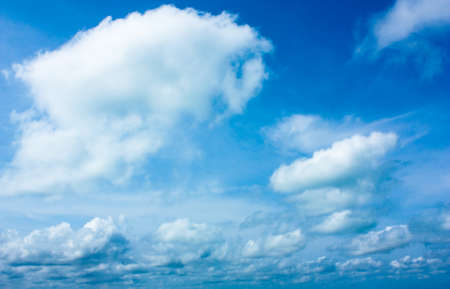 Nice Clouds And Sky In Dayの写真素材