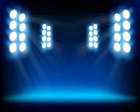 Blue spots. のイラスト素材