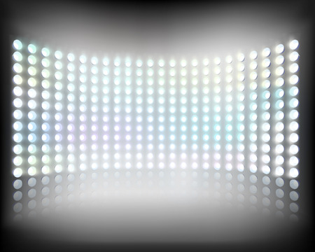 Large multimedia screen のイラスト素材