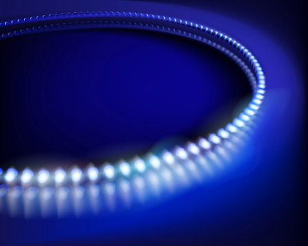 The LED diodes. Vector illustration.のイラスト素材