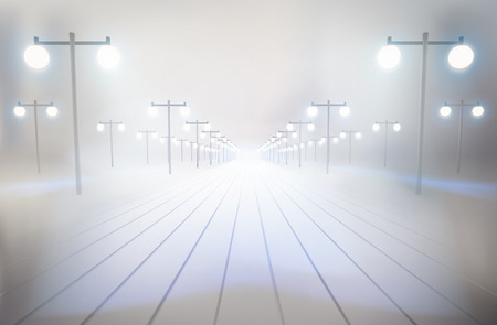 Way in the city.のイラスト素材