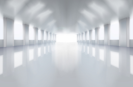 Large factory floorのイラスト素材