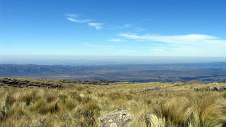 View of El Condor, Cordoba, Argentinaの写真素材