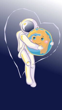 Love on a universal scaleのイラスト素材