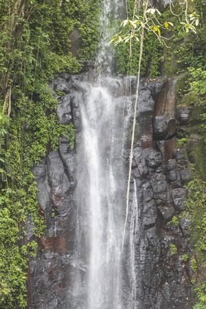 Water falls in Sao Tomeの写真素材