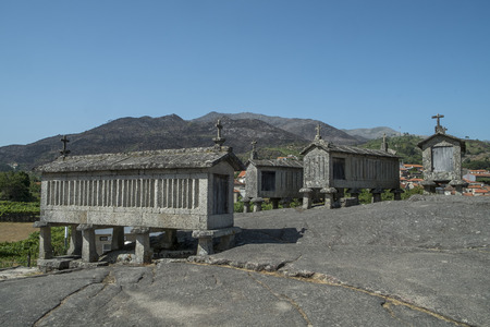 Serra do Geres, granariesのeditorial素材