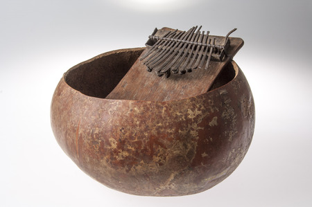 Handmade African music instrumentの写真素材