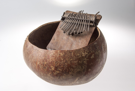 Handmade African music instrumentの写真素材