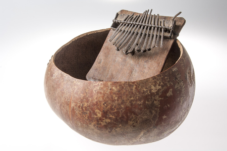 Handmade African music instrumentの写真素材