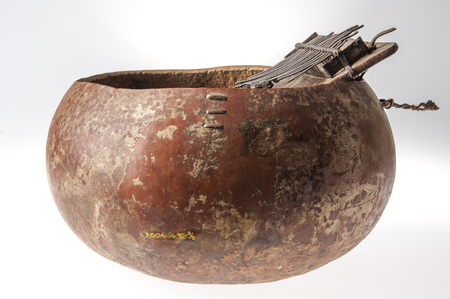 Handmade African music instrumentの写真素材