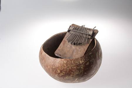 Handmade African music instrumentの写真素材