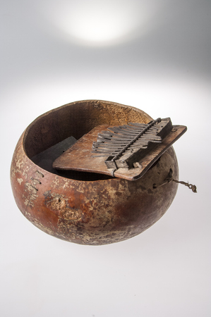 Handmade African music instrumentの写真素材