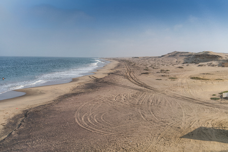 Namibe Desert Beach. Angola.の写真素材