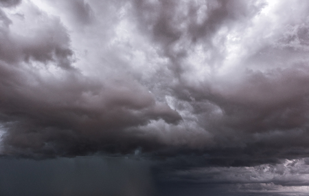 Namibian desert storm, extremely dramatic sky.の写真素材