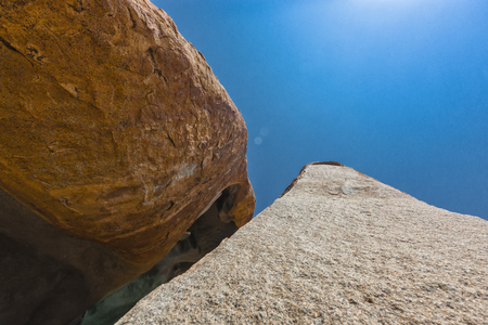 Millennial giant stones in the Iona natural park. Angola. Cunene.の写真素材