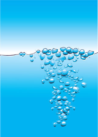 Vector illustration for Water dropsのイラスト素材