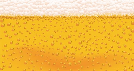 Background of Beer Bubbles in a vector format のイラスト素材