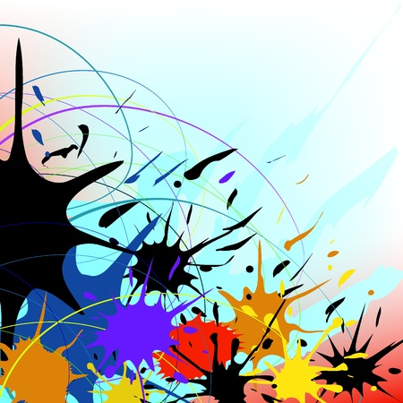 color blobのイラスト素材