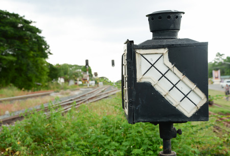 Railways signの写真素材
