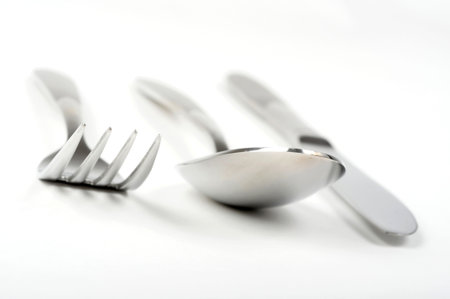 Fork, spoon and knife
