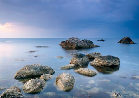 Sea stonesの写真素材